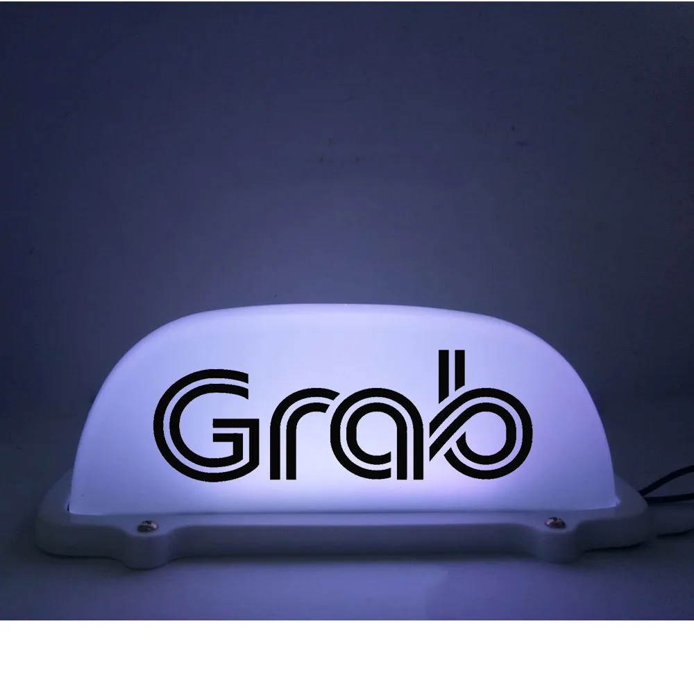 

5V 12V Waterproof grab Light LED Roof Sign Grab Taxi Dome Light With 3 Meter power plug line super bright