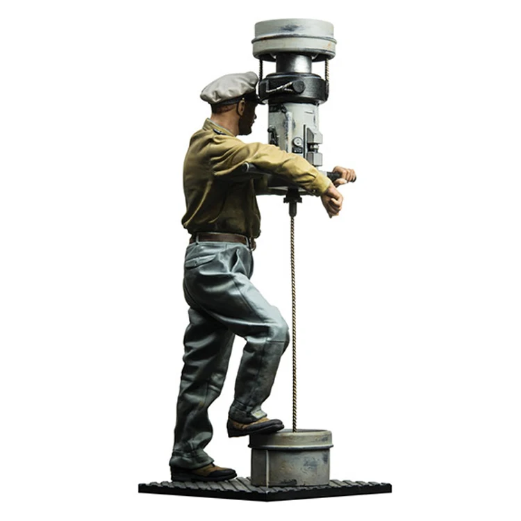 Comandante sem Pintura e Desmontado Escala Resina Figura Kit Ww2 16127d 1 - 16 15 comandante sem pintura e desmontado 16127d