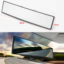 Coche Universal Curva Convexa Interior Clip En El Espejo Retrovisor Panorámico amplio Ángulo de Vista Trasera Automática Espejo para el Coche SUV Van Camión