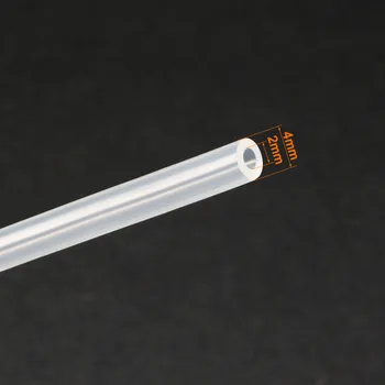 

UXCELL 2x4mm Clear Transparent Silicone Translucent Tube Water Air Pump Hose Pipe Homebrew Hose 1M 2M Length