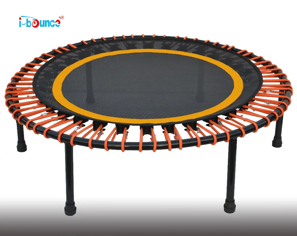 Fitness mini trampoline rebounder with bungee rope suspention 40inch 1