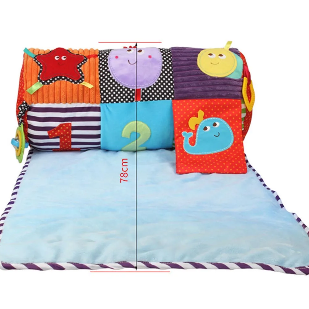 

Learning Mat 6 Months To 2 Years Climb Blanket Baby Multi-Functional Pillows Adjustable Soft Pillow Blanket Cotton for Newborns