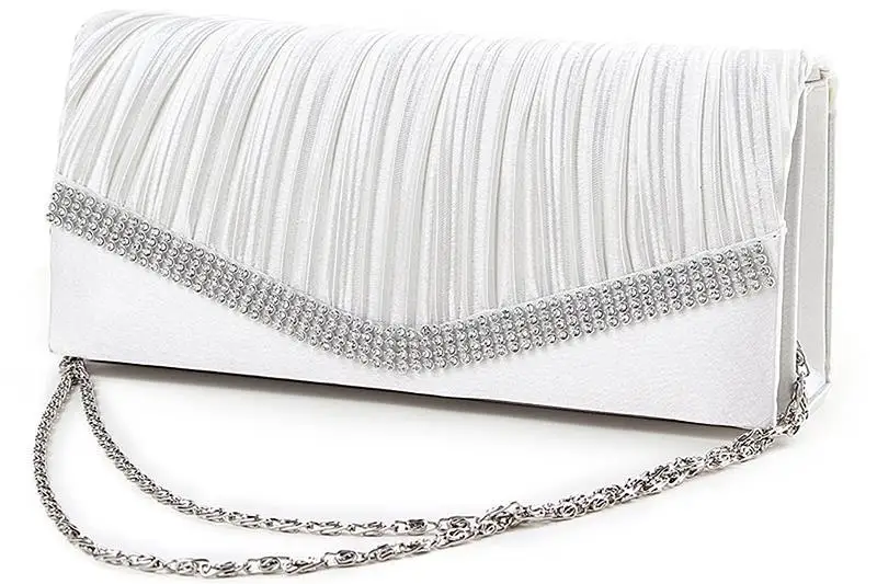 Женская сумочка свадебная сумочка цепь Дамская Вечеринка ювелирные изделия цепь(белый