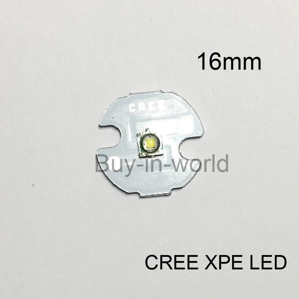 Светодиодный диодный излучатель Cree 1 шт. 3 Вт теплый белый 3000 К натуральный 4000 к