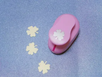 

2-2.5cm four leaf clover shape punch Eva foam paper puncher for greeting card handmade Scrapbook freeshipping