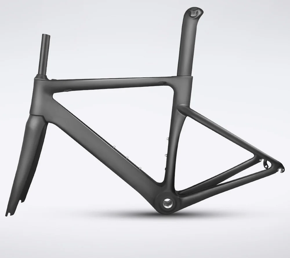 Perfect Customized 2019 newly carbon road frame carbon fibre racing bicycle frame glossy matte BSA BB30 for DI2 Mechanical frame 19 Perfect Customized 2019 newly carbon road frame carbon fibre racing bicycle frame glossy matte BSA BB30 for DI2 Mechanical frame 19