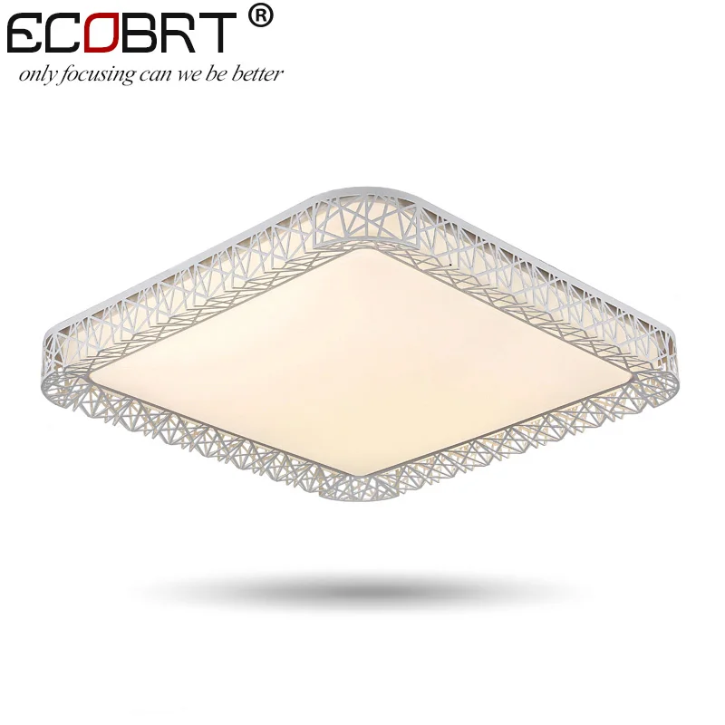 

ECOBRT-Mdoern Brief Acrylic indoor led ceiling lights bedroom decoration Bird's Nest ceiliing lighting lamps 7W /24W / 30W 220V