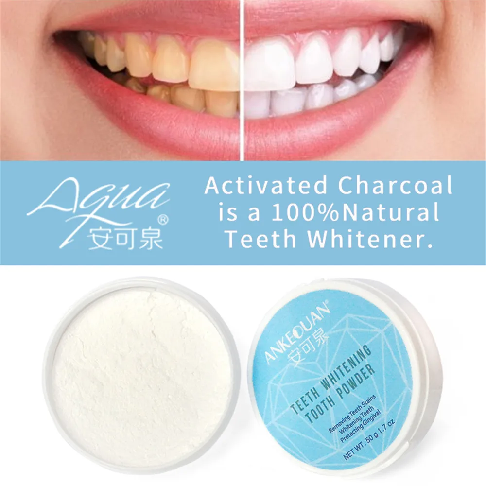 New Natural Teeth Whitening Powder Super Bright White Teeth Care Oral