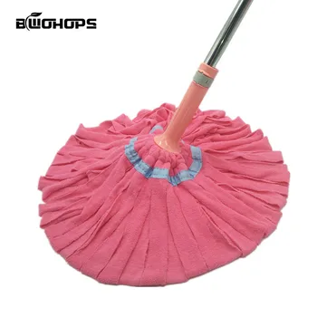 

Superfine Fiber Lazy Magic Self-wringing Water Mop Rotate Household Lazy Old-fashioned Water Squeeze Mop Head Mops Hands-free
