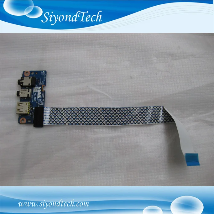 

Free Shipping!!!Original new Laptop USB Audio Jack Board For Lenovo Y500 Y510P QIQY6 LS-8694P 455M30JVL01