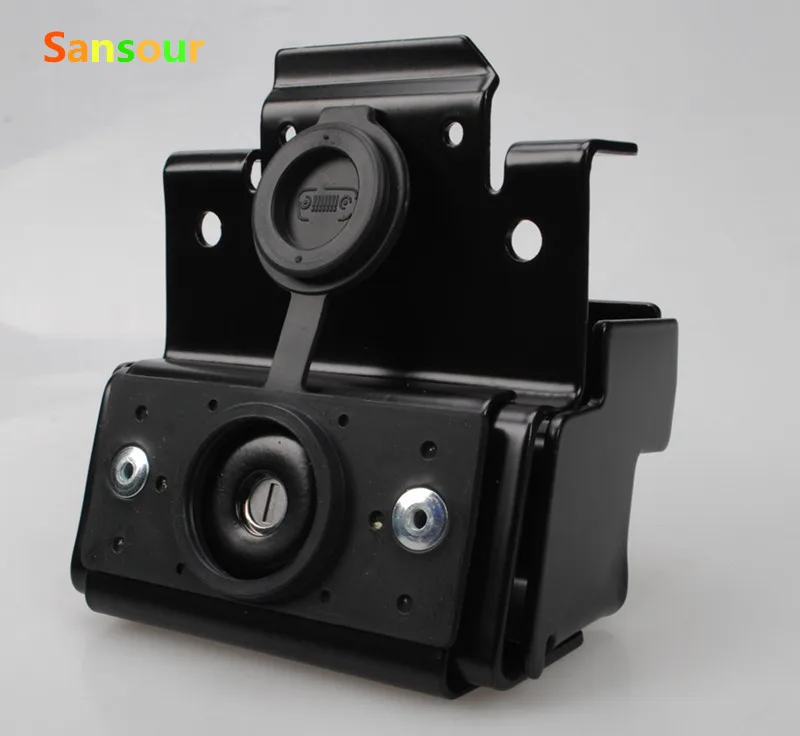 Sansour Grille Hood Lock Kit Front Engine Compartment Hood Cover Anti