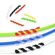 4 шт./лот велосипедный кабель TPR протектор шестерни рукав для переключения труба тормозной магистрали сверхлегкий MTB велосипедный каркас защита кабеля направляющие