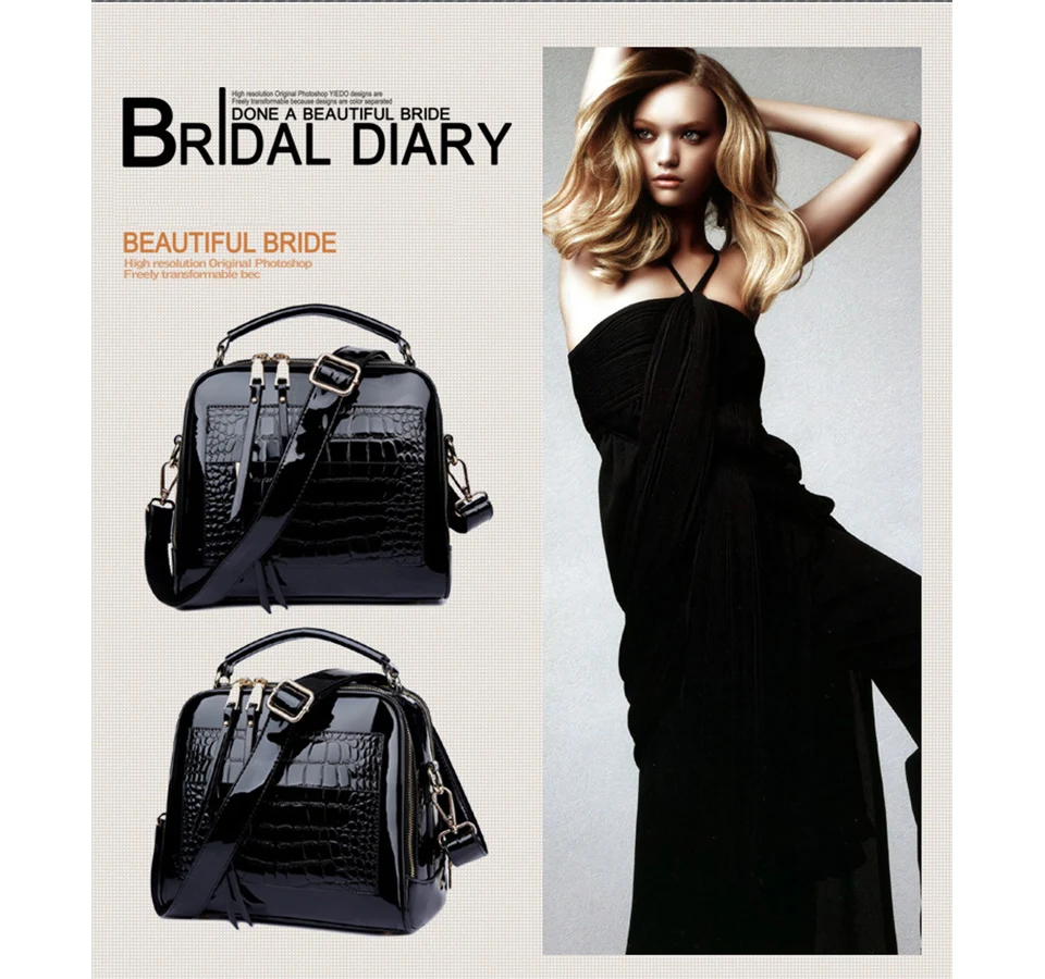 SWDF, новинка, дизайнерские женские сумки, качество, масло, искусственная кожа, женская сумка-мессенджер, крокодиловый узор, лакированная кожа, сумки на плечо для женщин