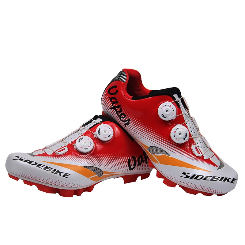 SIDEBIKE Lightweight Athletic Sport MTB Cycling Shoes Professional Breathable Self locking