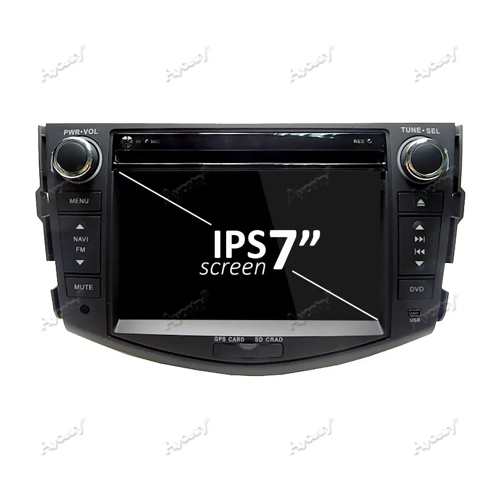 Best 4G 64G IPS DSP 2 Din Android 9.0 car multimedia dvd player GPS for Toyota RAV4 Rav 4 2007 2008 2009 2010 2011 car radio FM obd2 20
