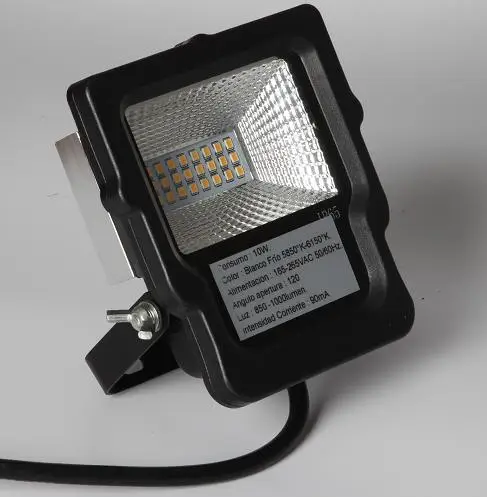 Бесплатная доставка IP65 10 Вт 20 30 50 70 90lm/w 100-240vac новая модель LED прожектор для навеса