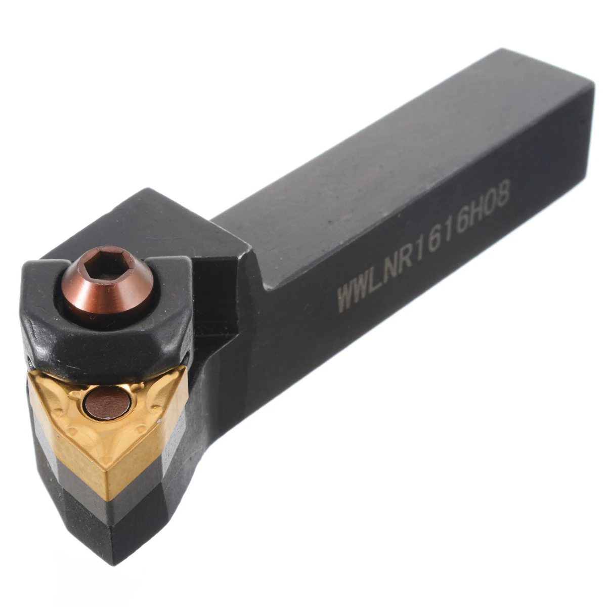 1pc WWLNR1616H08 Tool Holder Boring Bar 16x125mm + 4pcs WNMG0804 Inserts with L Wrench For Lathe Turning Tools