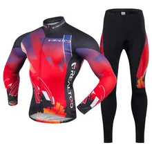 2019 Cycling Jersey Set Men MTB Cycling Clothing Spring And Autumn Long Sleeve Cycling Jersey + Cycling pants Bicycle Clothing Breathable Bike Riding Wear Ropa Ciclismo arsuxeo tight running clothes cycling long sleeve jersey set wicking ciclismo ropa mtb clothing fitness long jersey sets for men