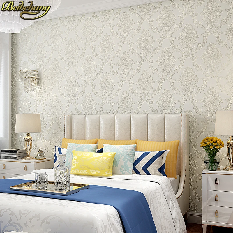 beibehang 53X300cm European embossed Damascus self adhesive wallpaper for walls 3D wall paper living room decoration bedroom beibehang 53X300cm European embossed Damascus self adhesive wallpaper for walls 3D wall paper living room decoration bedroom