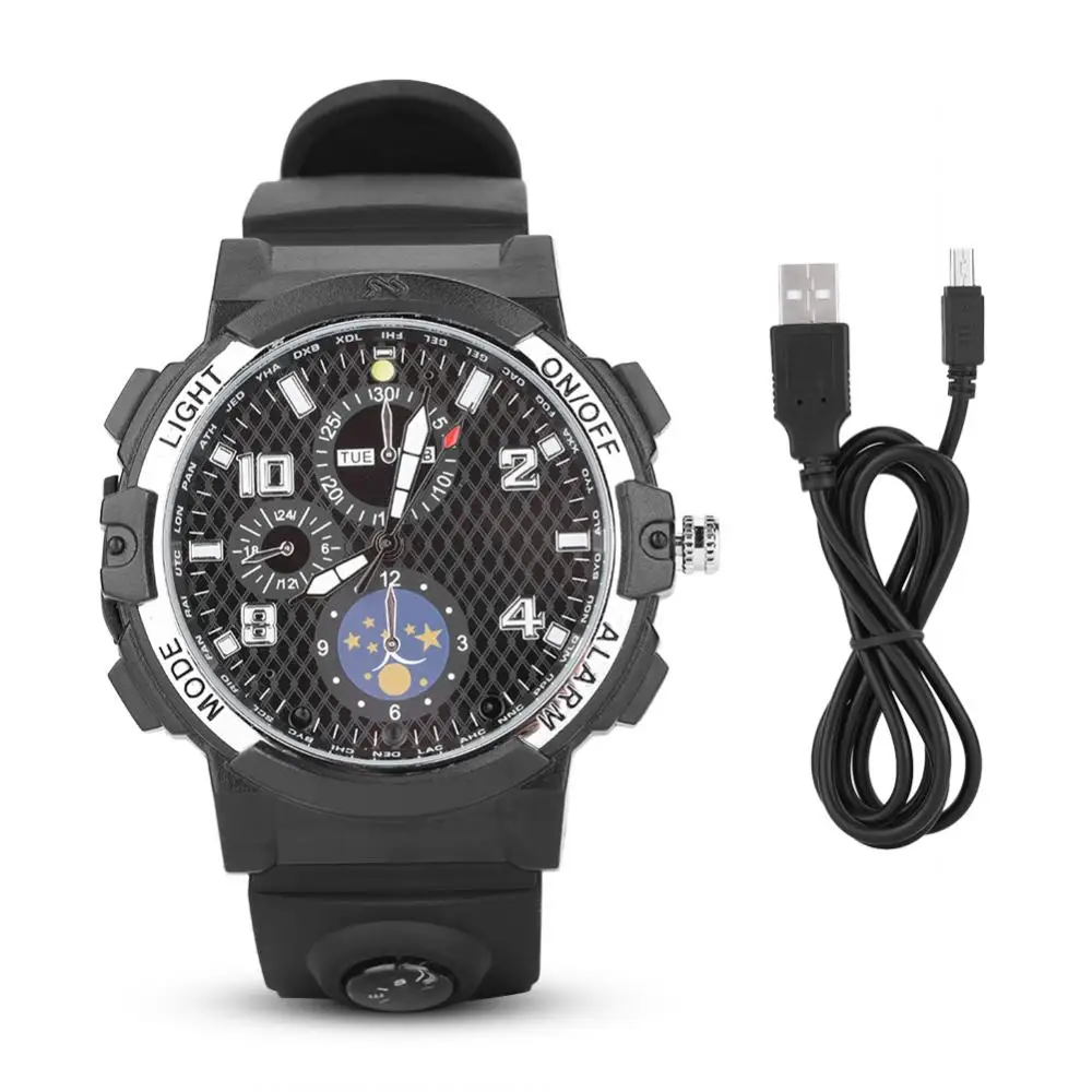 

1280*720 30FPS Video Recording Watch TF Card Night Vision Smart WiFi Watch for Phone/Tablet PC