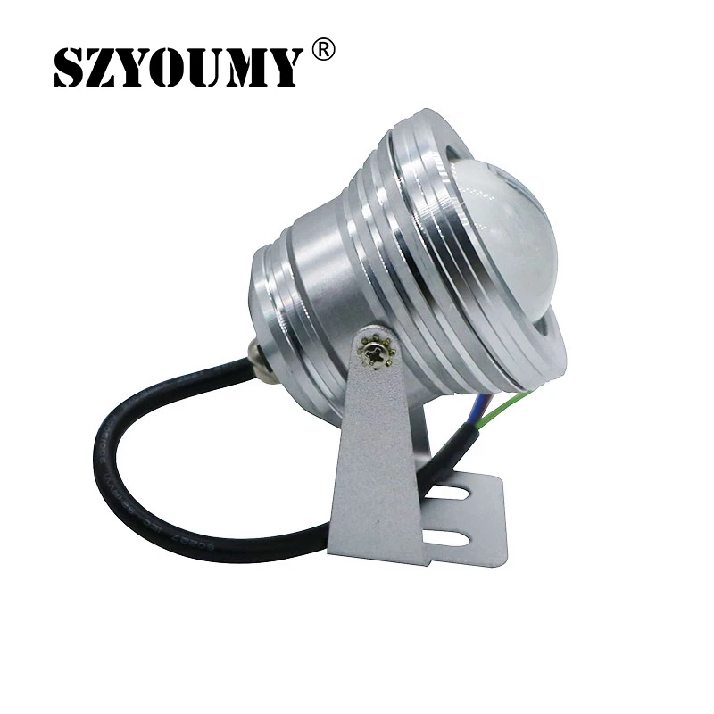 SZYOUMY RGBW светодиодный прожектор IP68 Водонепроницаемый светодиодная подсветка для бассейнов Сменные 16 Цвета+ 24-кнопочный светодиодный контроллер
