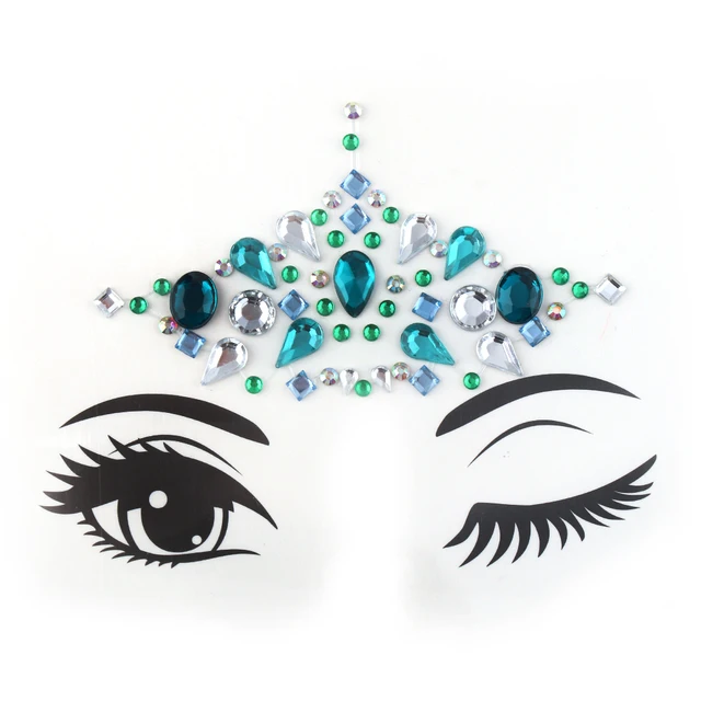 Best Price 1PC Glitter Festival Party Face Makeup Gems Rhinestone Jewel Body Tattoo Stickers Eye Gems Stickers Makeup Decoration Tools Best Price 1PC Glitter Festival Party Face Makeup Gems Rhinestone Jewel Body Tattoo Stickers Eye Gems Stickers Makeup Decoration Tools