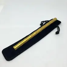 Последняя Ретро бамбуковая Ручка гелевая чернильная ручка со съемной латунной твердой латунной ручкой с обычными заправками