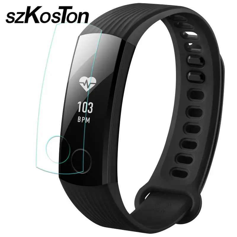2/5 шт./партия Ультрапрозрачная Защитная пленка для Huawei Honor Band 3|Смарт-аксессуары| |