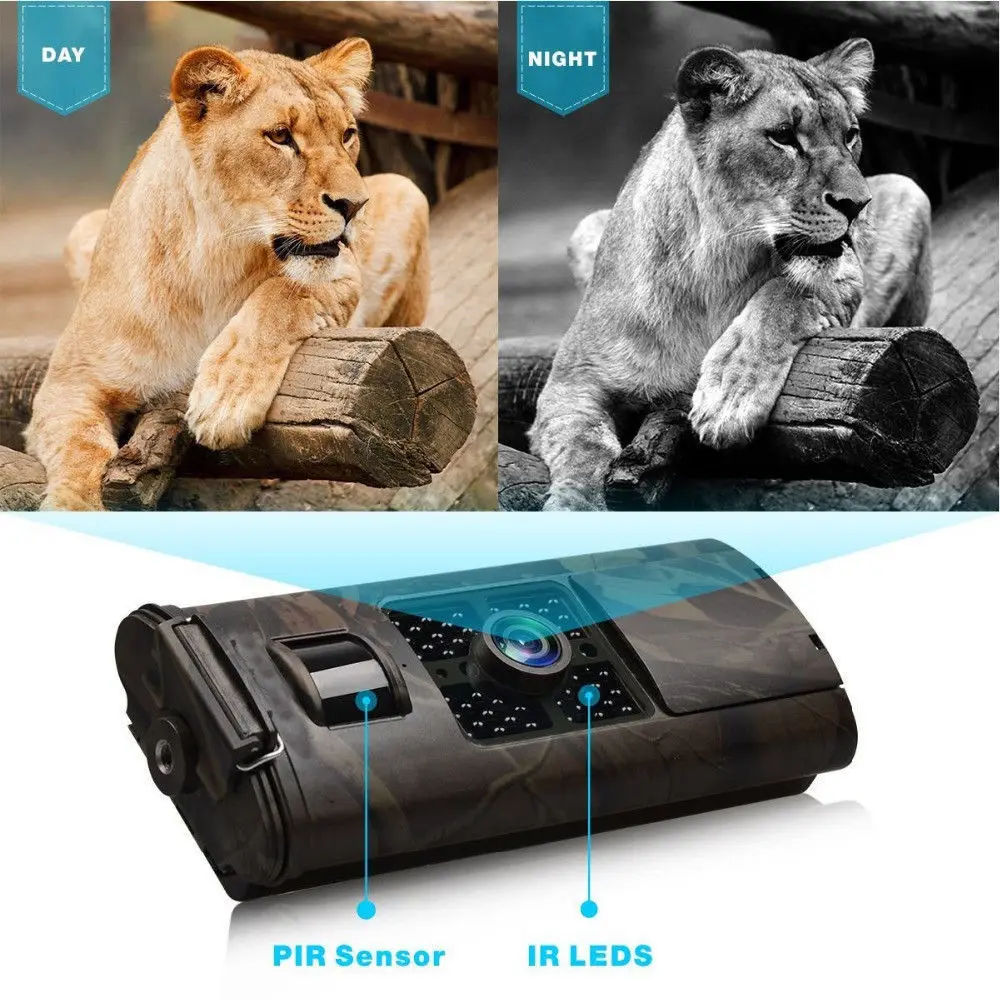 Охотничья камера HC700A скаутская игровая камера Chasse 16MP 1080P фото-Ловушки для дикой природы Скаутинг инфракрасная камера ночного видения