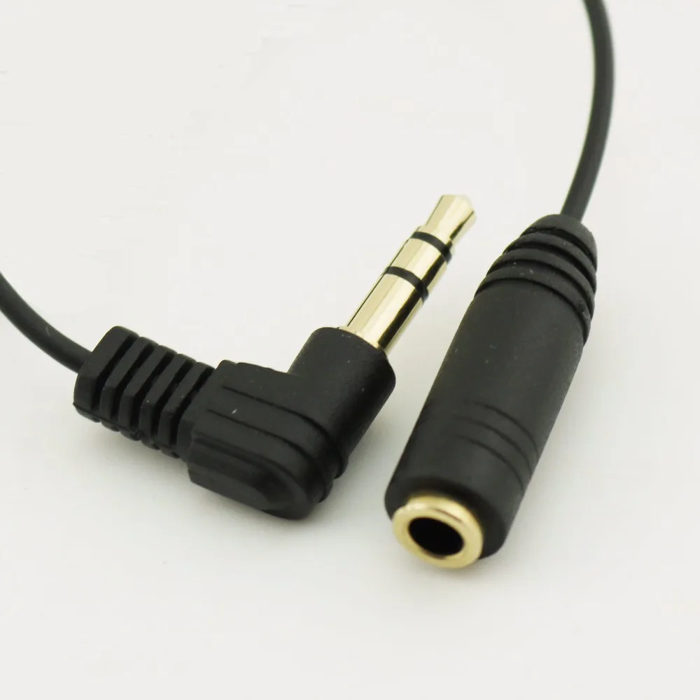 10pcs 3 5mm Male to Female Jack Headphone Mic Audio Adapter Coiled Spiral Cable Cord 0 6m