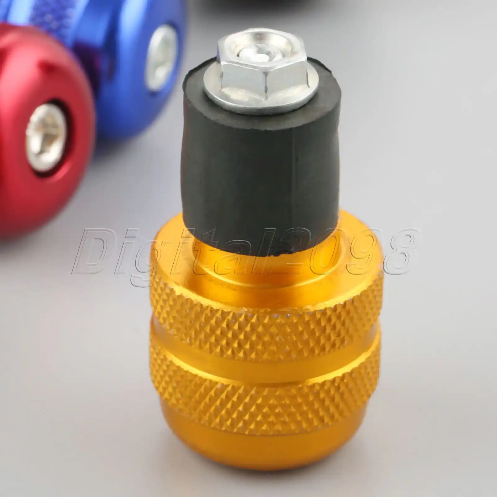 2 unidades, 22 mm Manillar decorativo para motocicleta Qiilu