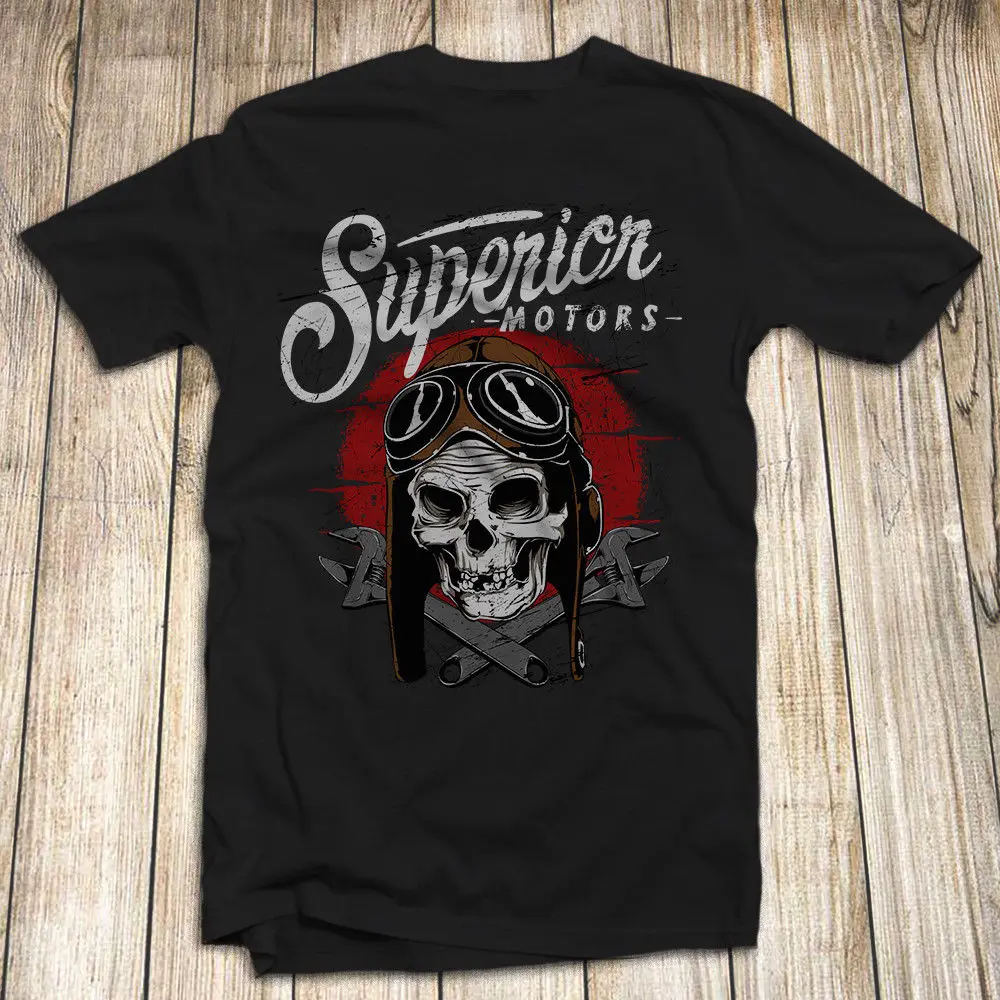 cheap Custom Motorcycle Biker Men #039;S T Shirt 100% Cotton Old School Riders 2019 Newest Letter Print Hip Hop Novelty Tee Shirts Men #039;S