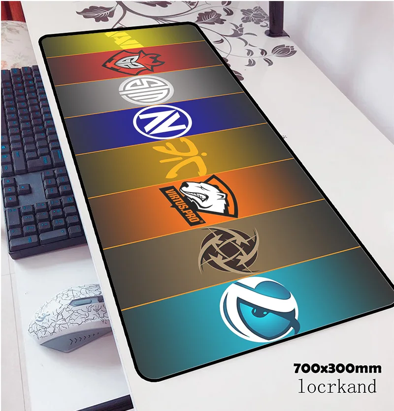 

fnatic mouse pad 700x300x3mm pad mouse notbook computer padmouse High-end gaming mousepad gamer to keyboard laptop mouse mats