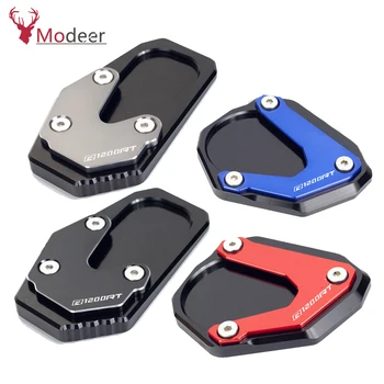 

Motorcycle CNC Kickstand Foot Side Stand Extension Pad Support Plate Enlarge Stand For BMW R1200RT R1200 RT R 1200RT 2004-2018