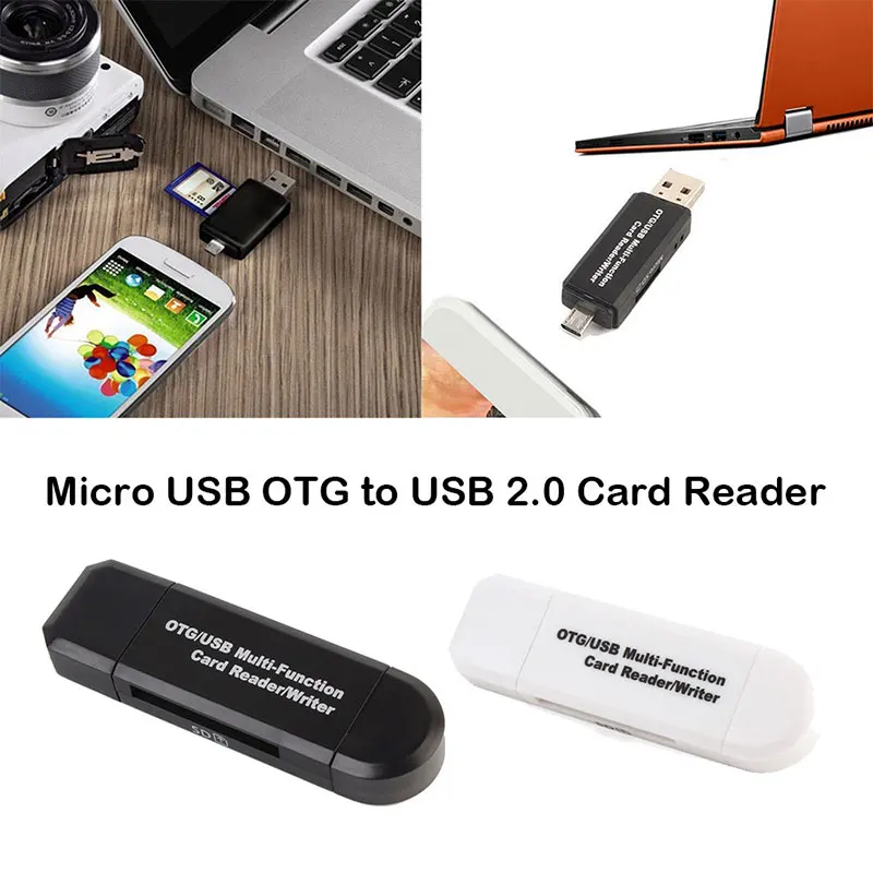 Cewaal Card Reader высокое Скорость Micro SD, SDHC практические устройство чтения карт памяти компьютера Портативный OTG картридер передачи данных