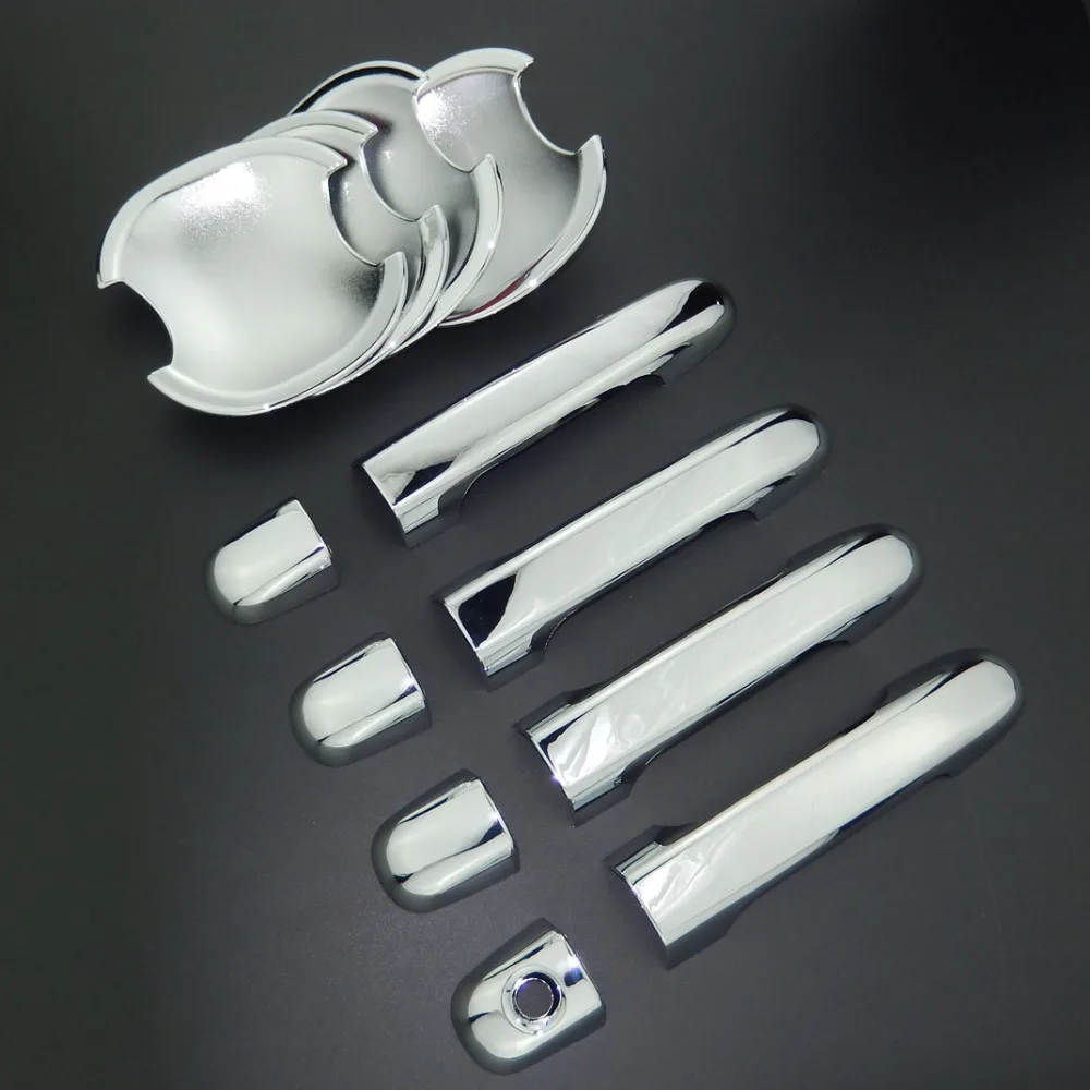 

For Hyundai Elantra Touring i30 2007-2010 Car Styling Chrome Side Door Handle Cover & Door Bowl Cover 2008 2009