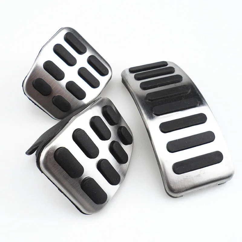 Stainless Steel Coupling Gas Accelerator Brake Clutch Pedal For Volkswagen Bora Men's Polo Jetta