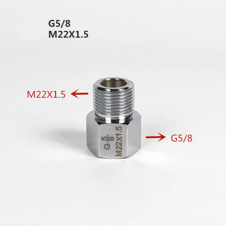 G5/8 W21.8 M22X1.5 Резьбовой Адаптер аквариум CO2 садок для рыбы фитинг конвентер балонный