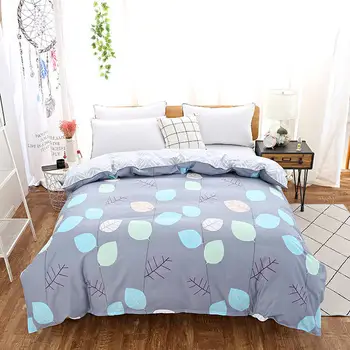 

100% Cotton High Quality Bed Set Duvet Cover Quilted Duvet Comforter Cover Twin King Queen Full Size Edredon Free Shipping