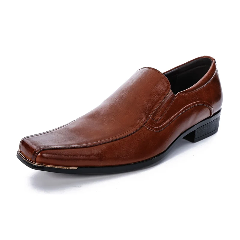 Summer New Men Slip on Dress Shoes Male Formal Wedding Party Oxfords