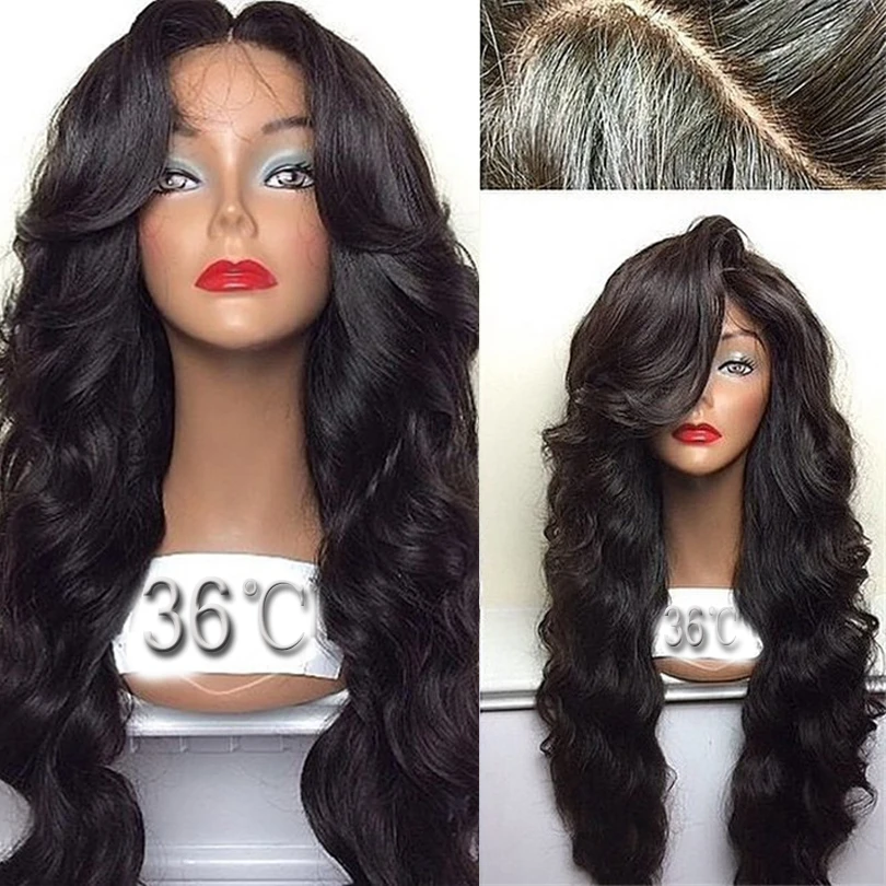 Top Grade 15a ! Unprocessed Virgin Human Hair Brazilian Full Lace Wig 300  Density 28 Inch Service Life Six Years Best Lace Cap - Unknown - AliExpress