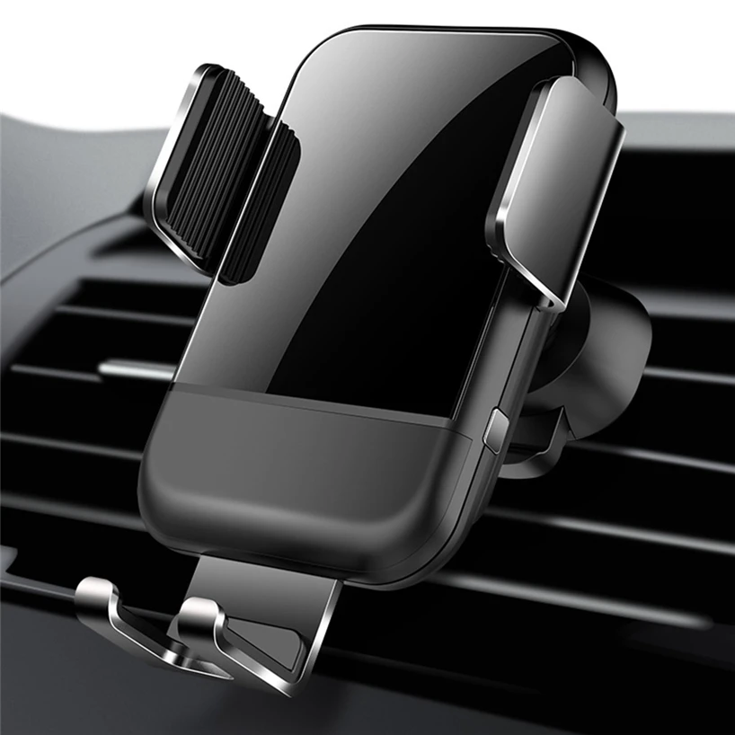 VOBERRY QI Mobile Phone Wireless Fast 10W Charger Seat Automotive Ventilation Connecting Rod Automatic Clamping|Зарядные