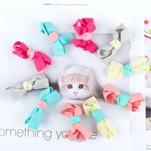 2 шт./компл. Детские Заколки шпилька для волос с бантом Бабочка Волосы для куклы заколка шпилька для волос с бантом для малышей Детские аксессуары для волос