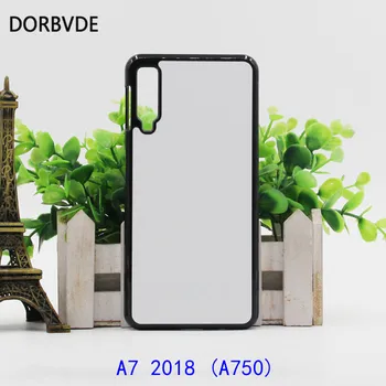 

2D Sublimation Case For Samsung A9 2018 A7 2018 Core Coque Hard Plastic Back Cover With Blank Metal Insert DIY Funda 100pcs