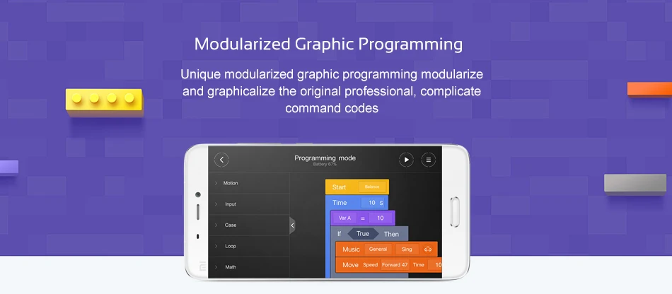 Глобальная версия Xiaomi Mitu строительные блоки робота самобалансирующаяся система игрушка для детей Дистанционное управление с помощью приложения умные игрушки для детей