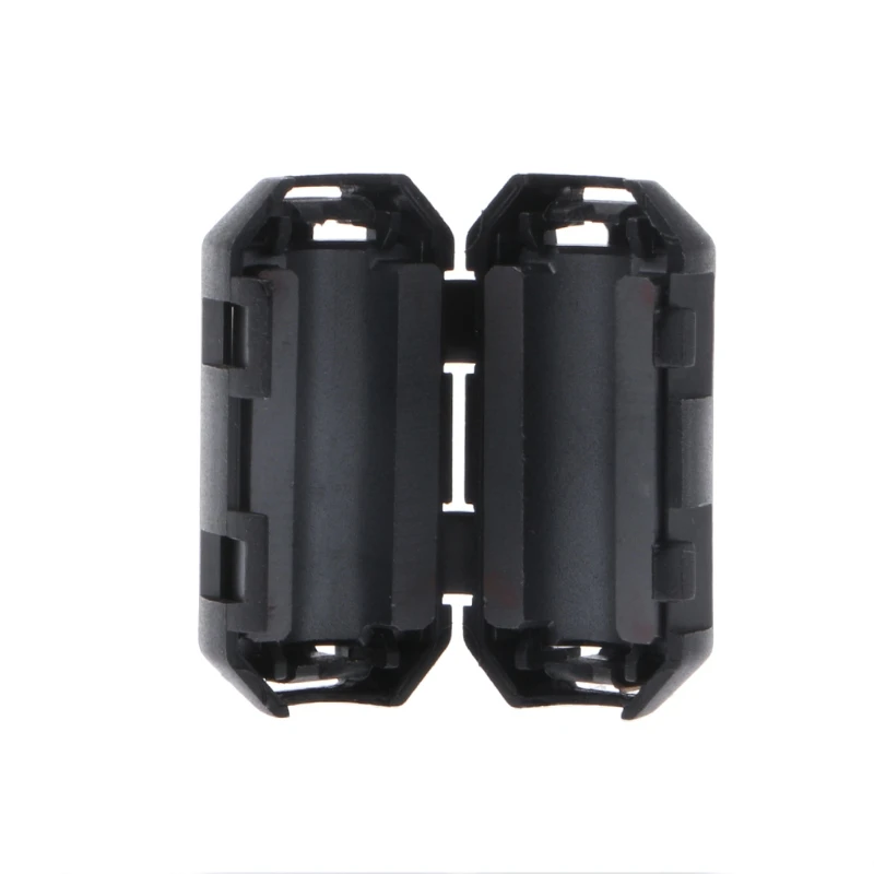 Черный зажим ферритовый кольцевой сердечник, производство Китай RFI EMI Шум подавитель кабельный зажим для 3,5/5/7/9/13 мм кабель