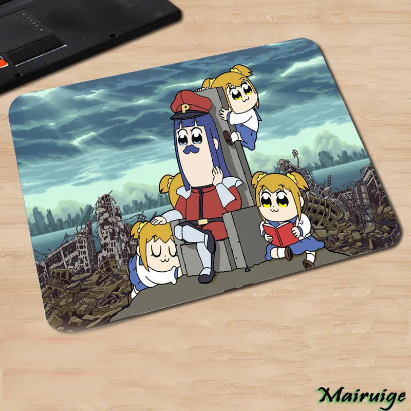 

Mairuige POP TEAM EPIC Pipimi Popuko Anime Manga Cartoon Pattern Mouse Pad Mini Pc Computer Gaming Mousepad Rubber Table Mat