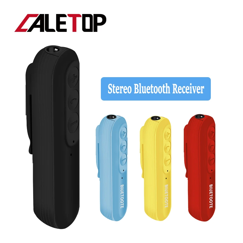 CALETOP Bluetooth ресивер стерео беспроводной автомобильный комплект громкой связи с