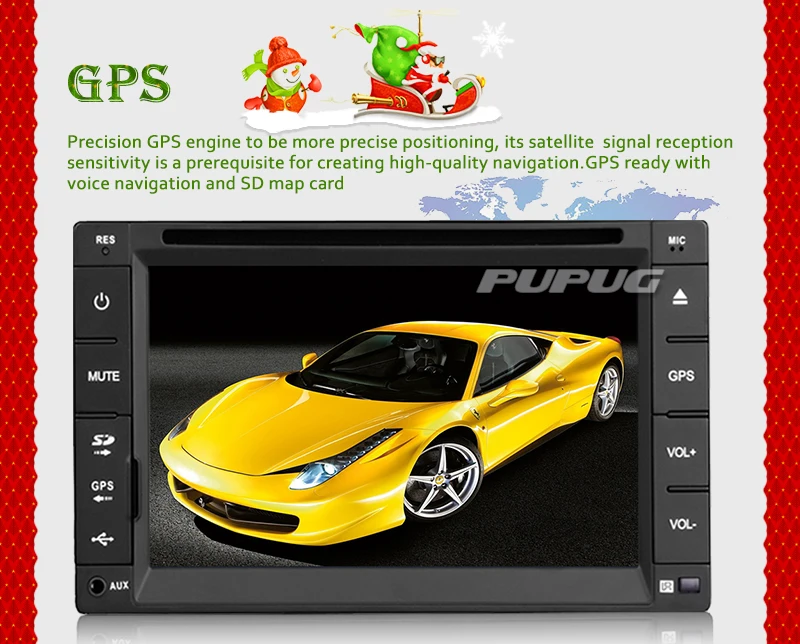 Cheap 2 din radio car dvd player gps navigation tape recorder autoradio cassette player for car radio steering-wheel car multimedia 4