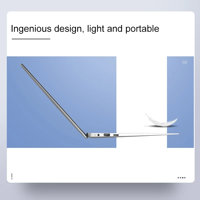 Ноутбук Jumper EZBook S4 14 0 дюйма 8 ГБ ОЗУ 128 Гб ПЗУ Windows 10 четырехъядерный процессор Intel